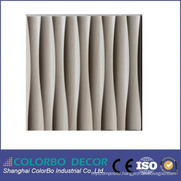 New Design Fireproof MDF Wave Decorative Wall Panels